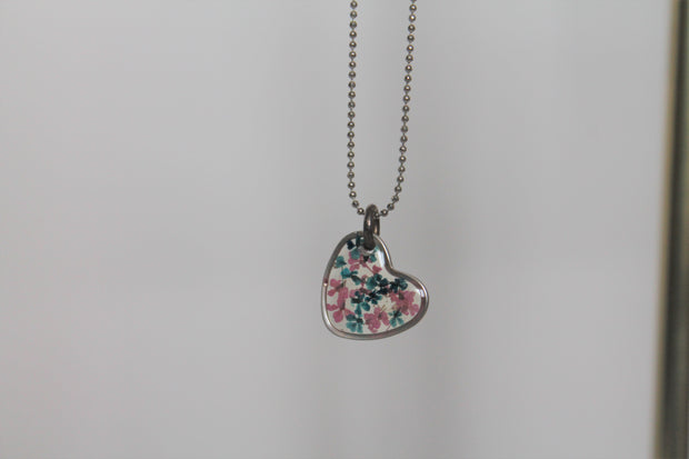 Flora & Forest Heart Necklace