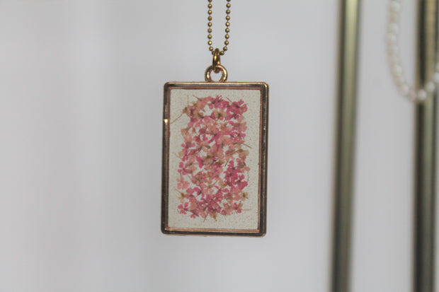 Flora & Forest Pink Floral Necklace
